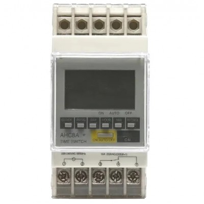 Χρονοδιακόπτης Ράγας με Εφεδρεία 150hrs 2P 16A 230V TE8A-2A 50114